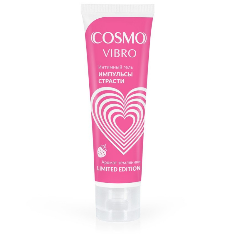 Интимный гель COSMO VIBRO AROMA земляника для женщин 50 г 23174