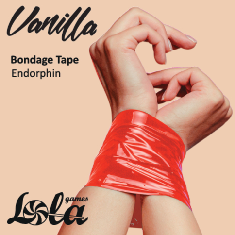 Бондажная лента Vanilla Endorphin Red 1169-01